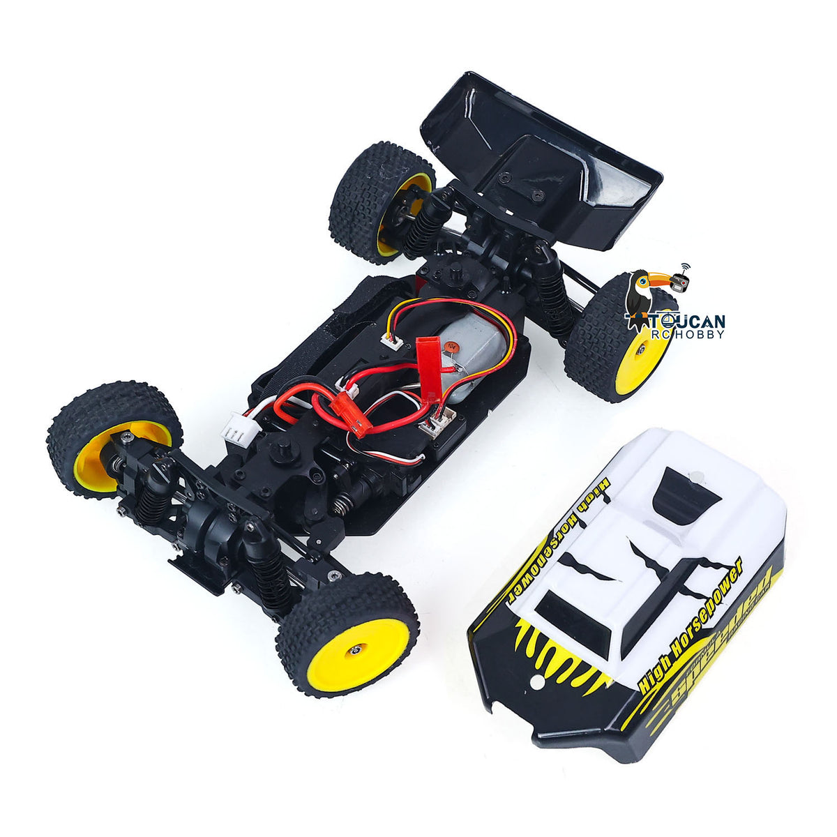 TOUCAN RC HOBBY US Stock RTR 1/24 Electric Remote Control Off Road Car Model 2401B 35KM/H High Speed Mini RC Vehicle Battery Gift For Adult Collection