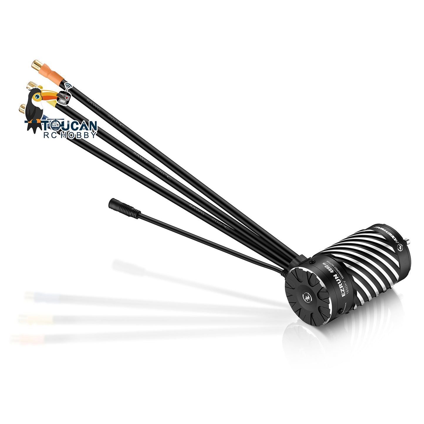 Hobbywing 1650KV 1250KV Brushless Motor EZRUN 4990SD 5690SD G2 for 1/7 1/8 RC Crawler Cars Radio Control Truck Model Accessory