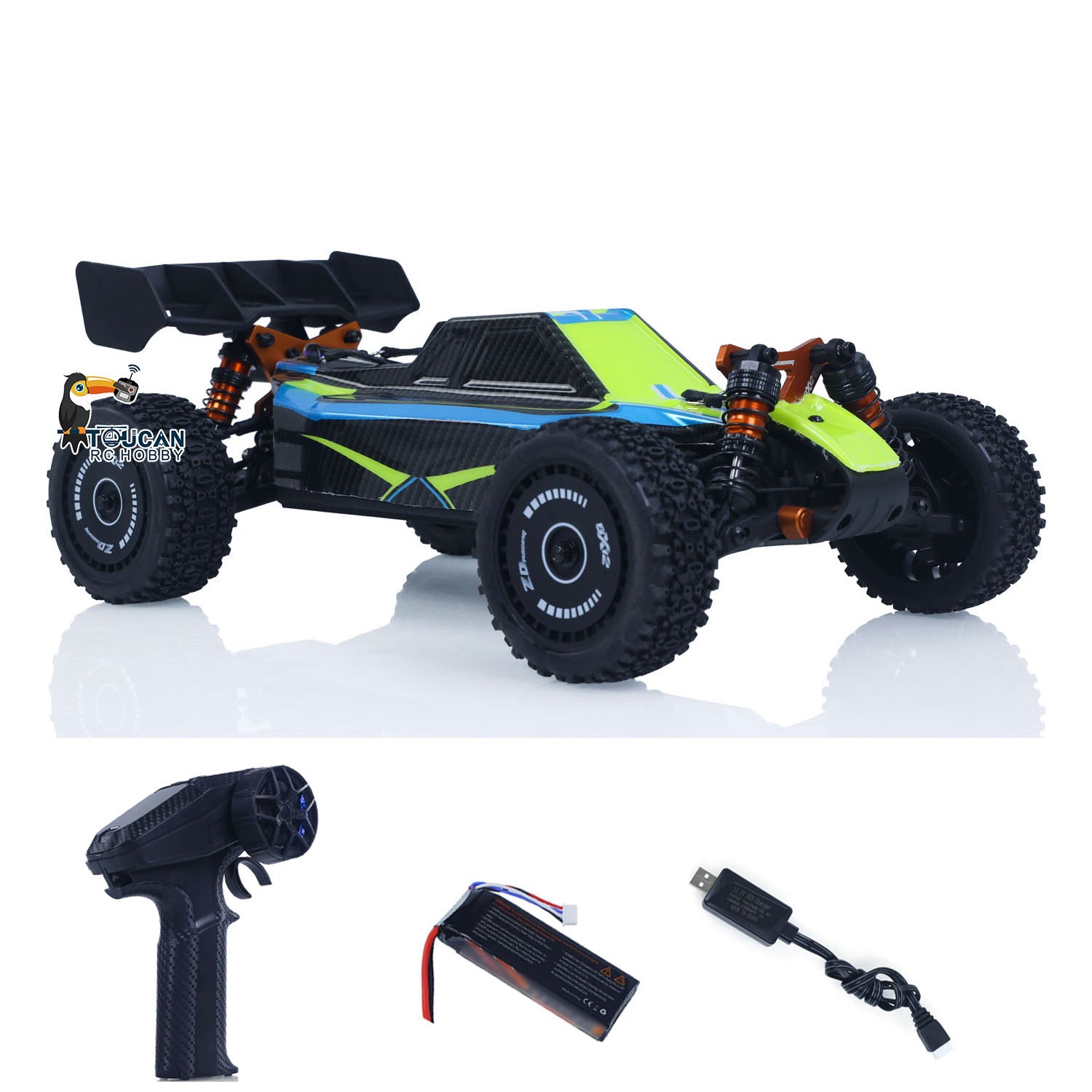 TOUCAN RC HOBBY ZD Racing 1/12 Scale 4WD Remote Control Off Road Car B