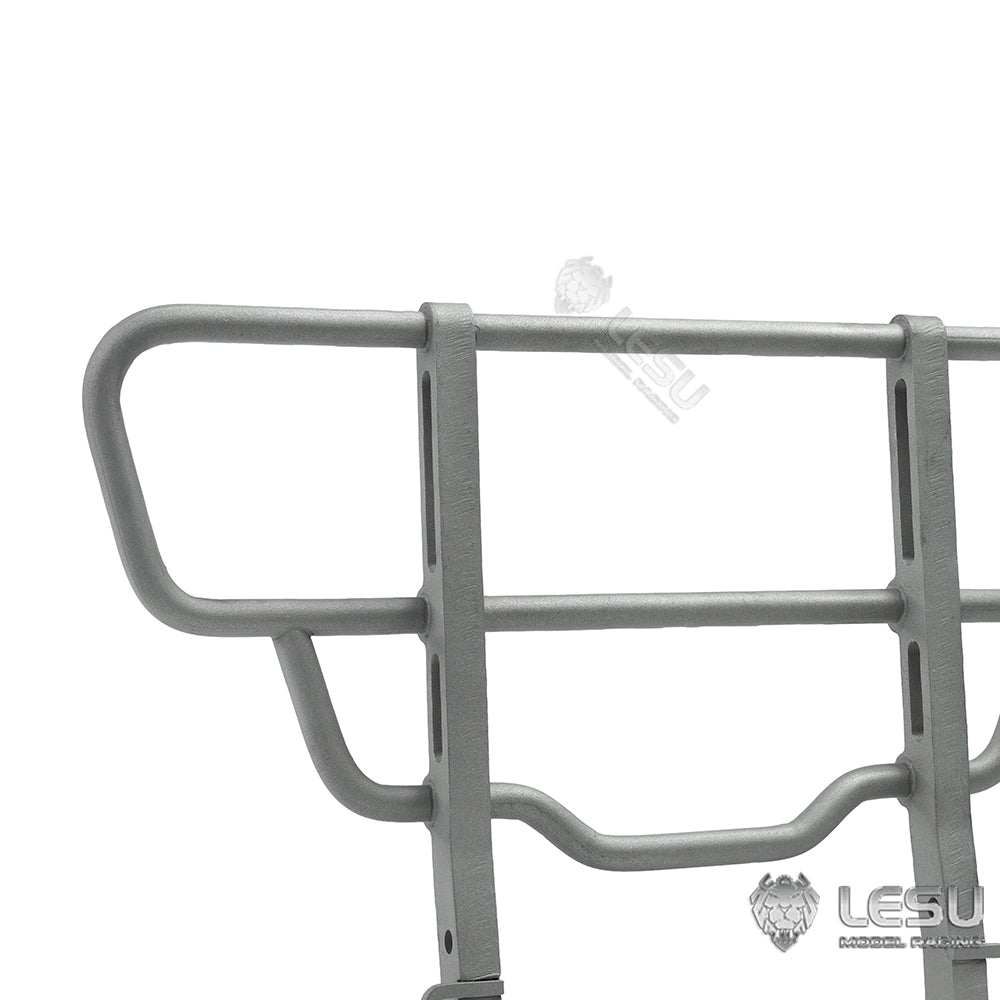 Metal Front Grille Guard Bumper for 1/14 Tamiiya Remote Control Tractors Trucks 6x6 6*4 Dump Model Upgraded Replacement Parts