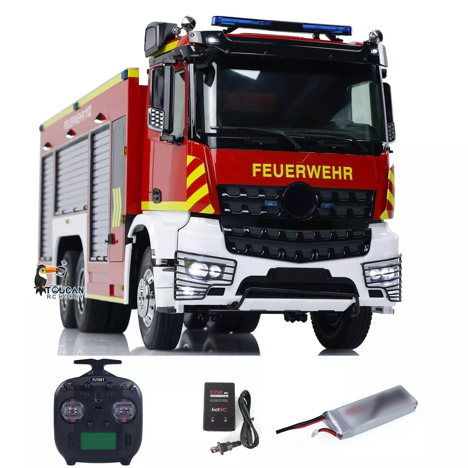 TOUCAN 1 14 6x4 RC Fire Fighting Truck Remote Control Fire Vehicles RT TOUCAN RC HOBBY