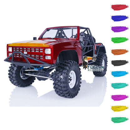 IN STOCK CROSSRC 1/10 XT4 4WD RC Off-road Vehicle 4X4 Painted Assembled Radio Controlled Crawler Car Hobby Model ESC Servo Motor