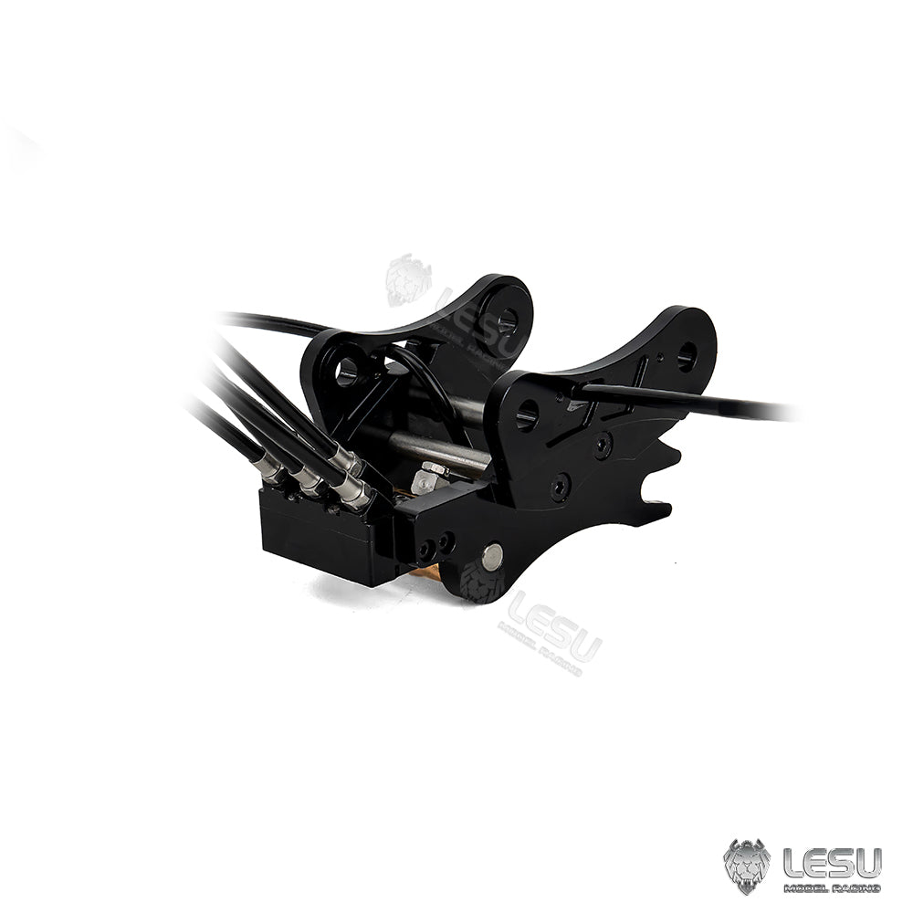 Metal Hydraulic Quick Release Coupler for LESU 1/14 RC Hydraulic Digger Aoue C374F Radio Control Excavator Heavy Machine Model