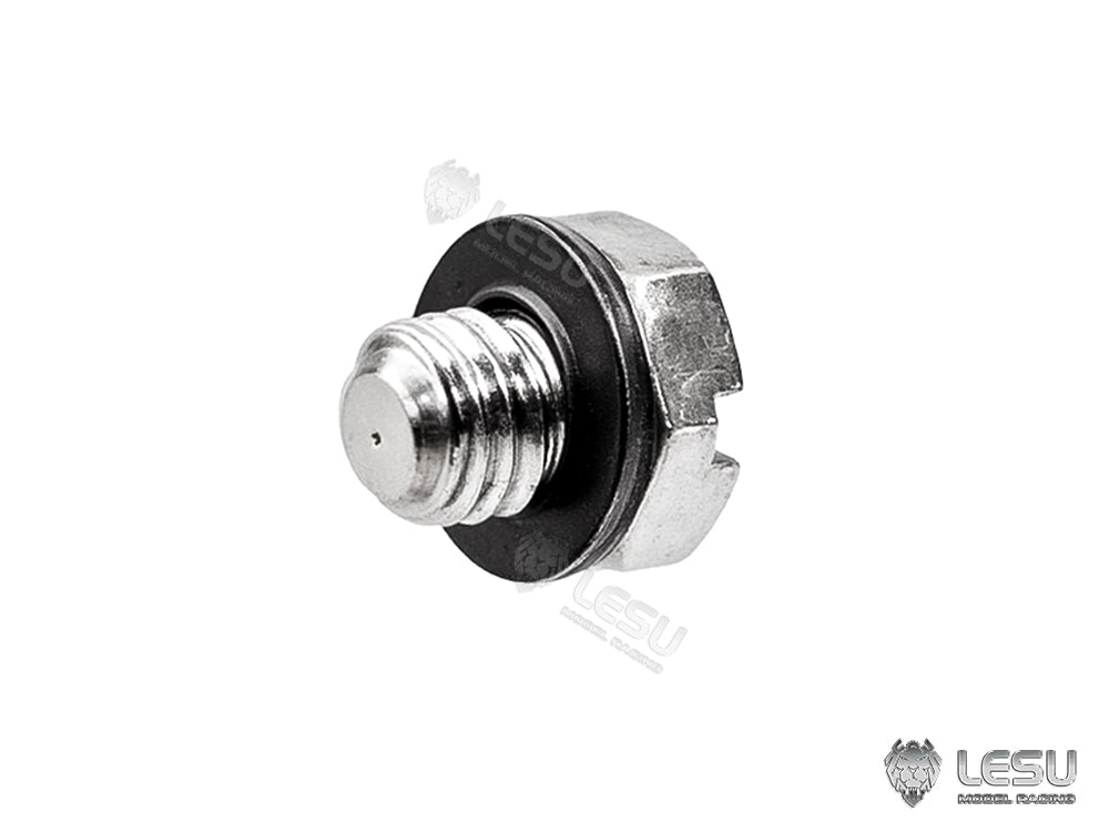 LESU Metal Oil Nozzle Plug for DIY 1/14 RC Hydraulic Excavator RC Digger Loader Dumper Tipper Truck Car Forklift Model