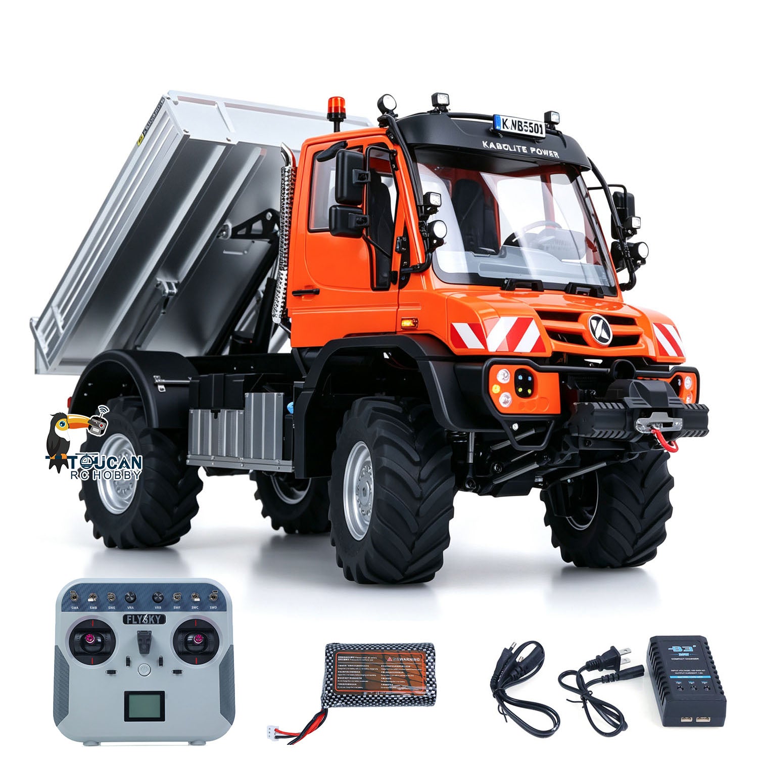 TOUCAN RC HOBBY US Stock RTR 1/14 KABOLITE K5501 RC Off Road Car Dumpe