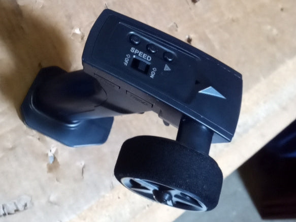 Second Hand US STOCK Remote Control Mini Drift Car 1:43 Race Car Toy Radio Lights Traffic Safety Cone