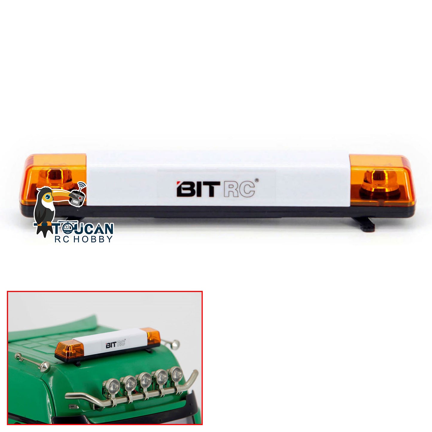 Cabin Warning Light LED Lamp for 1/14 RC Truck Remote Control Electric Car Hobby Model DIY Parts