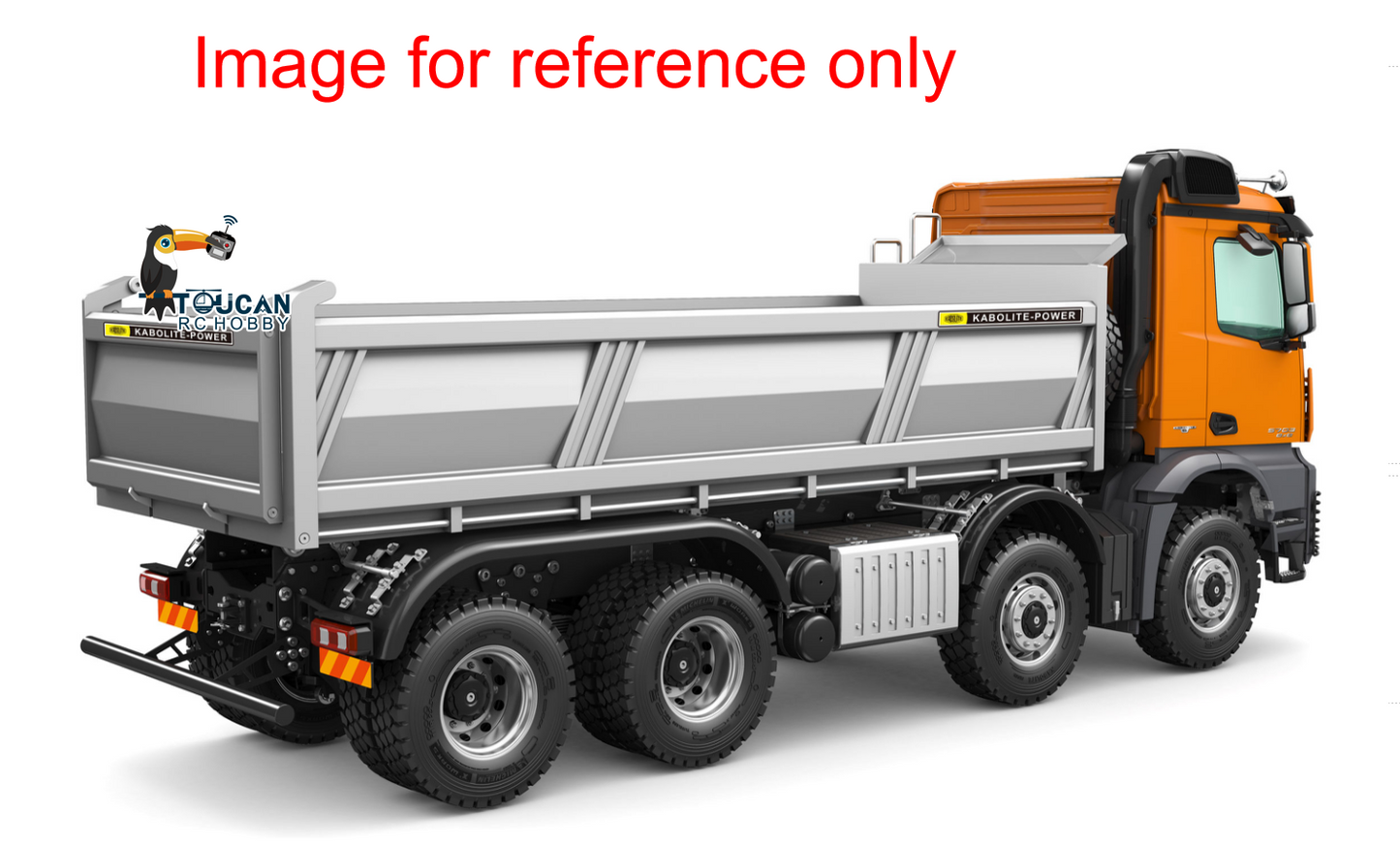 Deposit Pre-order 1/14 Kabolite K5703 8x8 Metal Hydraulic RC Tipper Remote Control Dump Truck New Product