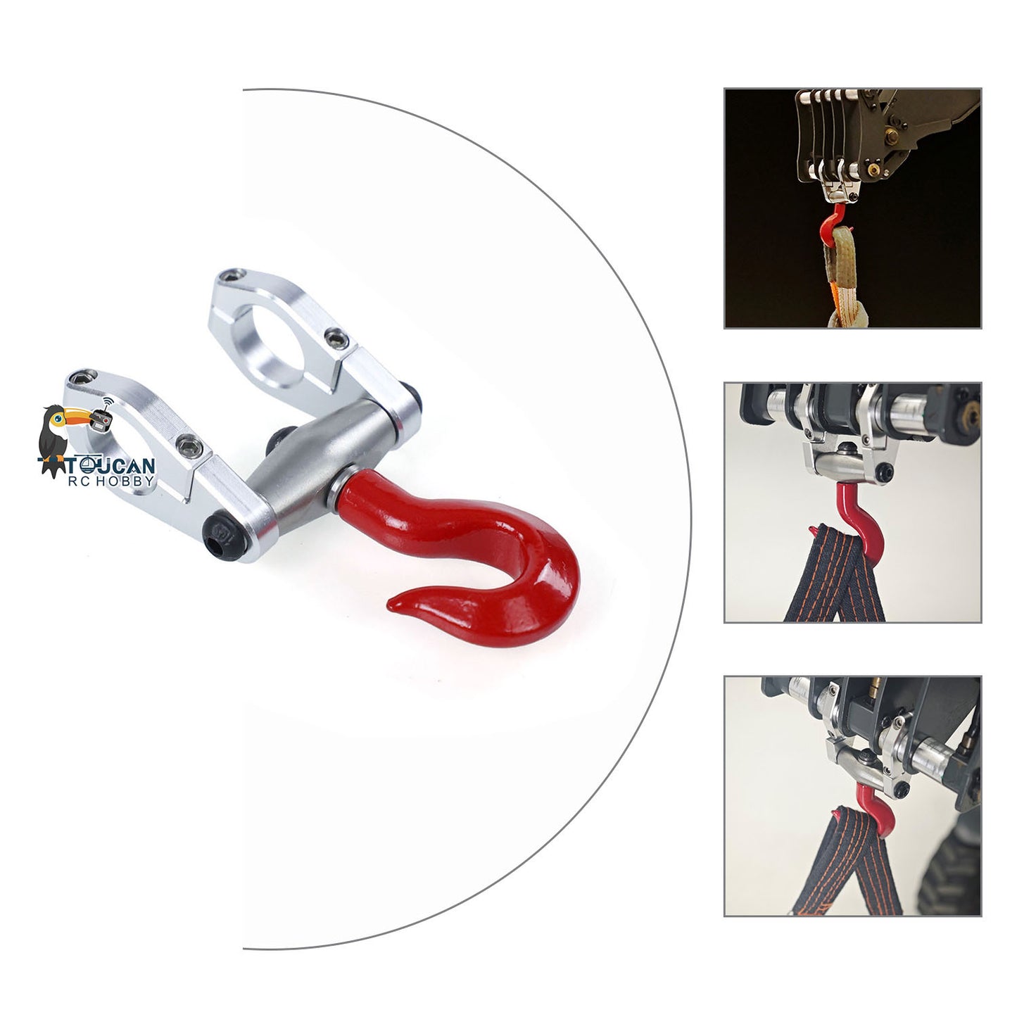 TOUCAN RC HOBBY JDM-128 1/14 Metal RC Forklift Multifunctional Telescopic Hydraulic Construction Vehicles 4-Way Vavles Differential Lock 2Axles Steering