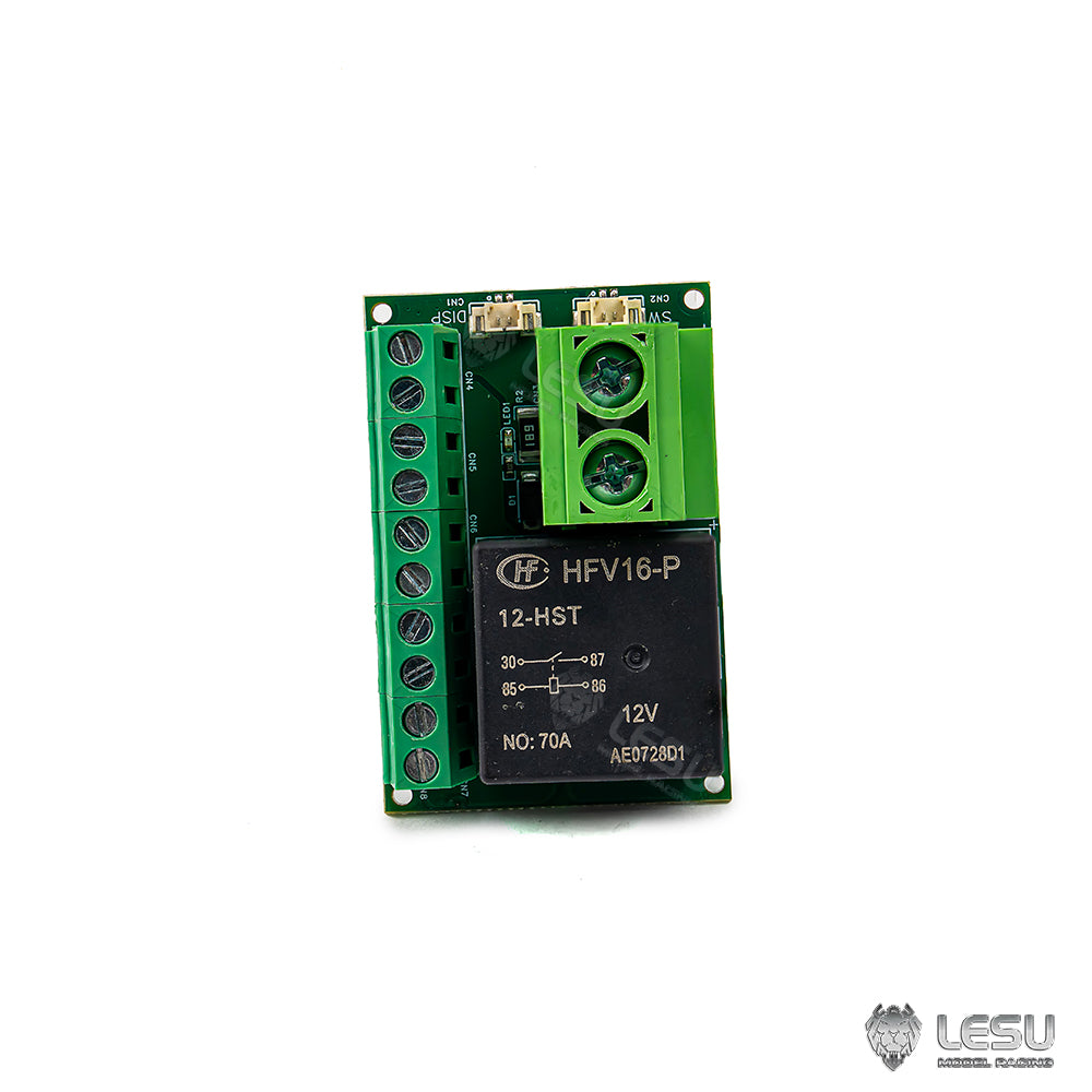 Multi-circuit Electrical Equipment Relay for Scale DIY RC Tractor Truck Hydraulic Dumper Remote Control Lorry Car Model Vehicle