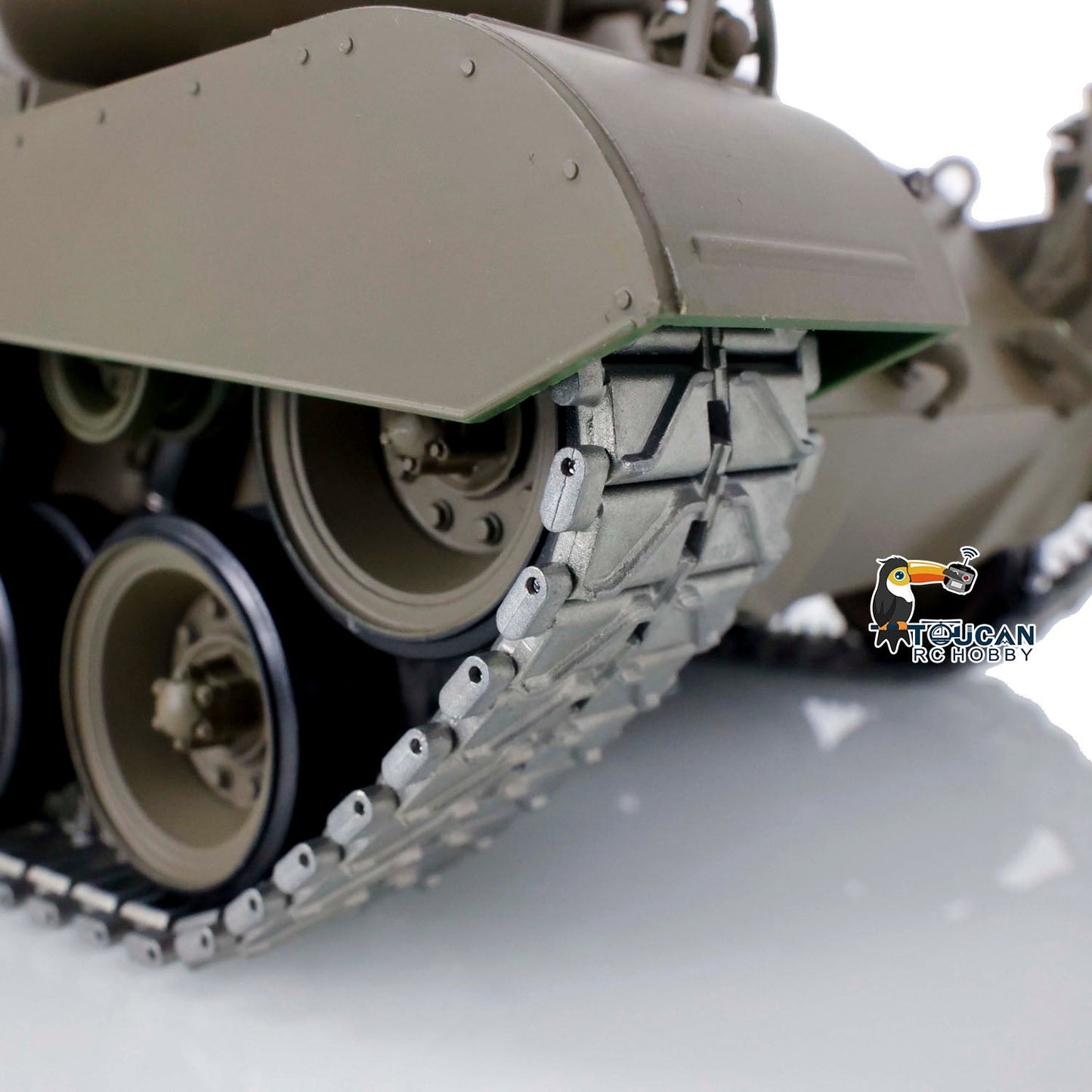 TOUCAN RC HOBBY Henglong 1/16 TK7.0 Promotion 3838 M26 Pershing RTR RC Tank FPV BB IR 360 Degrees Turret Smoke Metal Tracks Sprockets Steel Gearbox Model