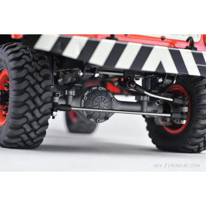 CROSSRC 1/10 GC4 KIT 4WD Radio Controlled Military Truck Emulated Car KIT Hobby Model Motor Trumpet Axle Hubs Trumpet
