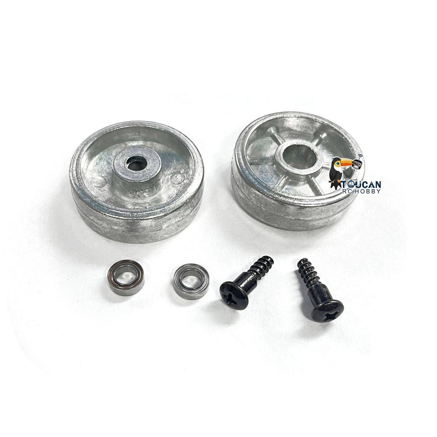 US Stock 1/16 Scale Henglong Metal Idler Wheels Spare Parts for USA M4A3 Sherman RC Tank 3898 DIY Models