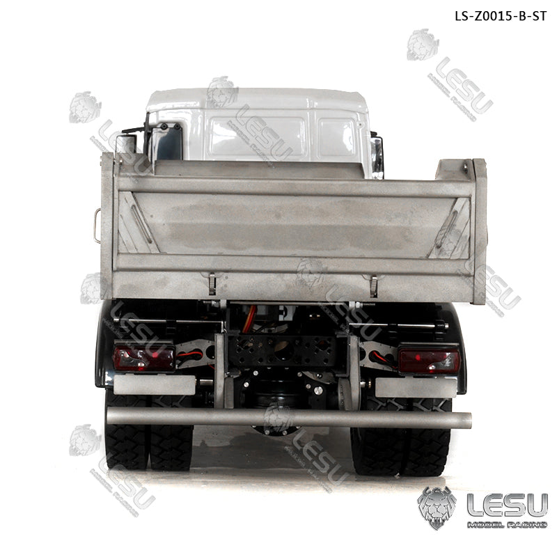 LESU 1/14 6x6 Metal TGS Dumper A/B Truck Model Light Sound Hydrualic System Motor Light Sound Opitonal Versions
