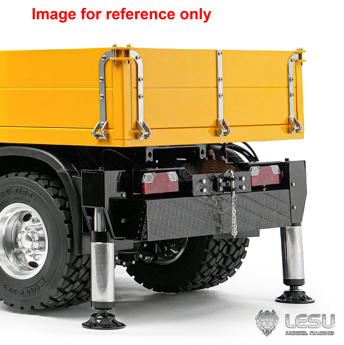 LESU Z0082 1/14 Metal 8X8 RC Hydraulic Crane Truck 3 Speed Remote Control Lorry Model 7CH Valves 6 Outriggers Light Sound Axle Diff Lock