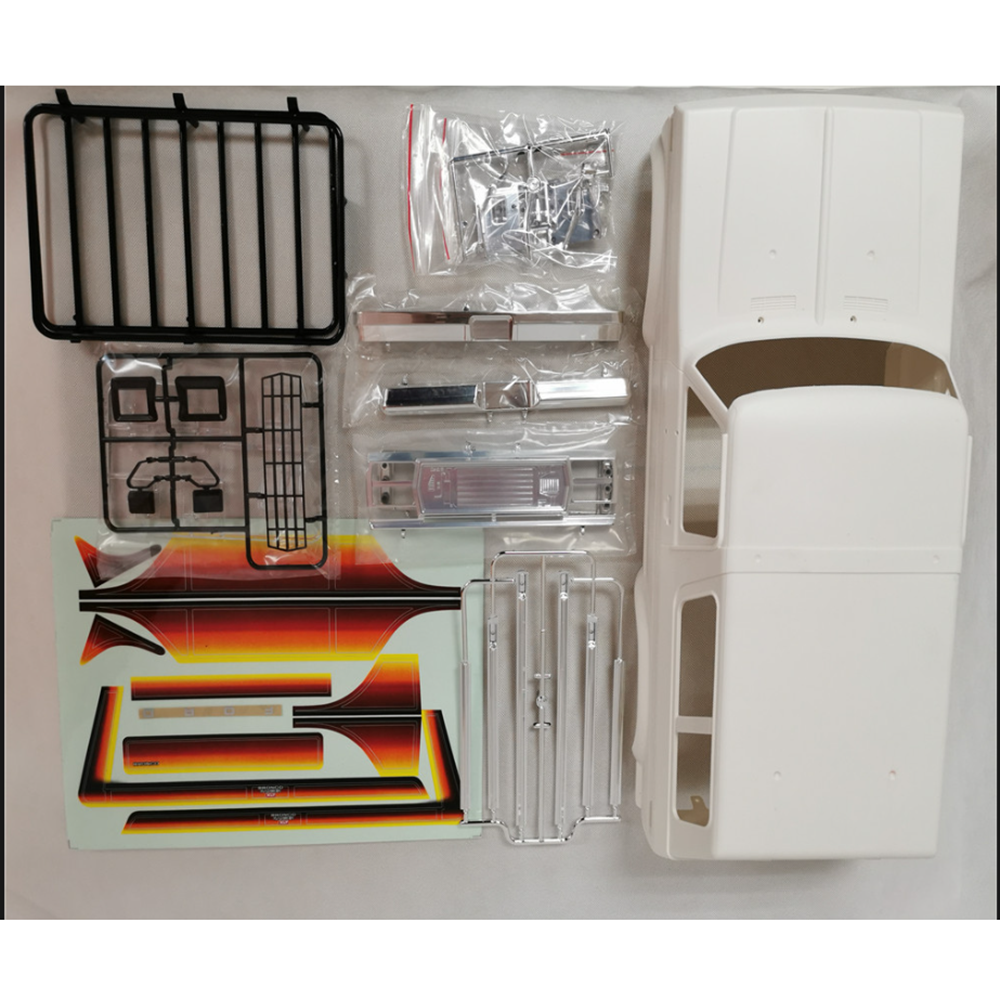 Toucan Car Shell Kit Part for 1/10 SCX10 Unpainted RC Crawler Vehicle Remote Controlled Climbing Car DIY Hobby Models KIT DIY