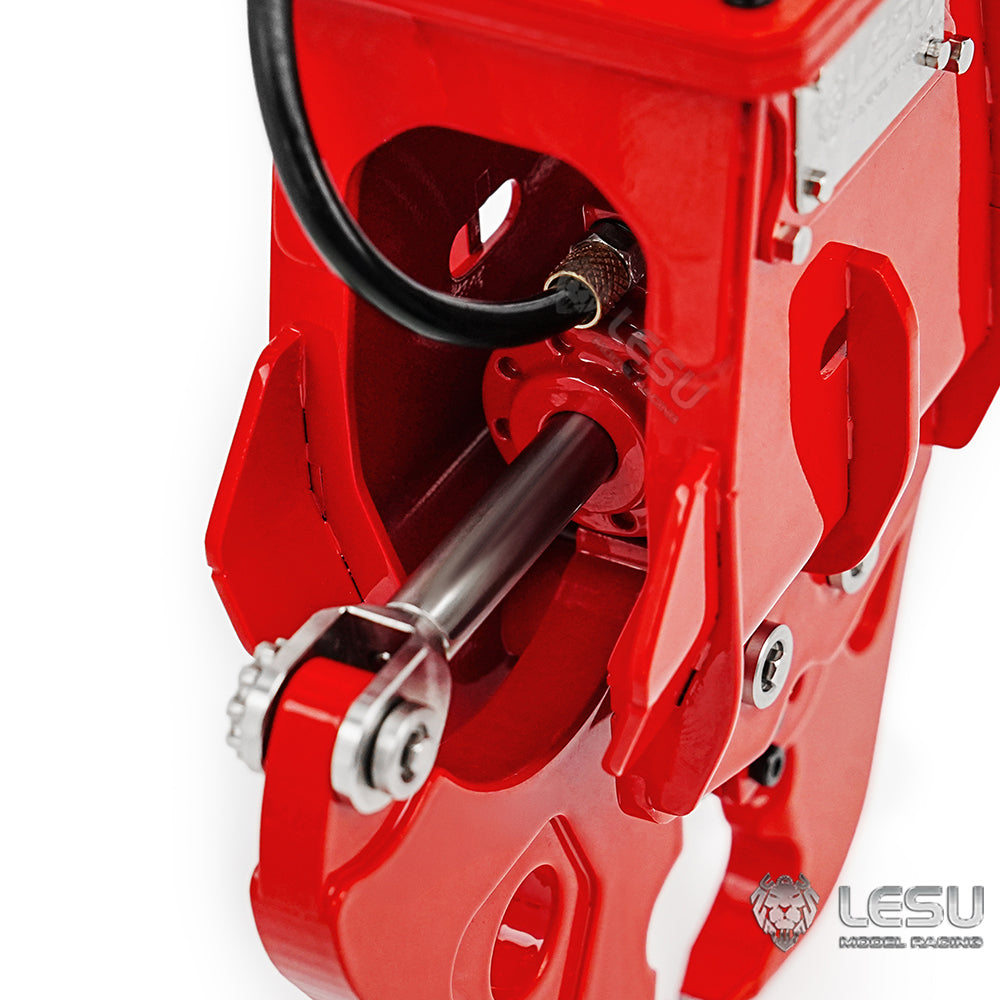 Metal Hydraulic Clamp AT-C0052-C with 270?? Rotation for LESU RC Hydraulic Excavator Remote Control Digger Aoue ET35 B0006 Model