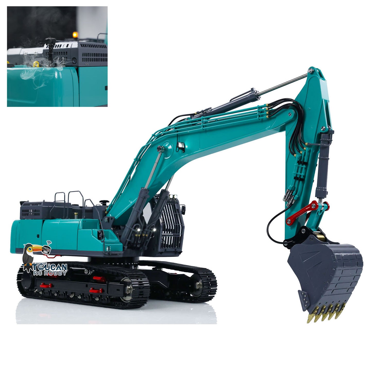 IN STOCK 1/14 LESU SK5LC RC Digger Remote Control Hydraulic Excavator Painted Assembled Vehicles DIY Hobby Models Optional Versions