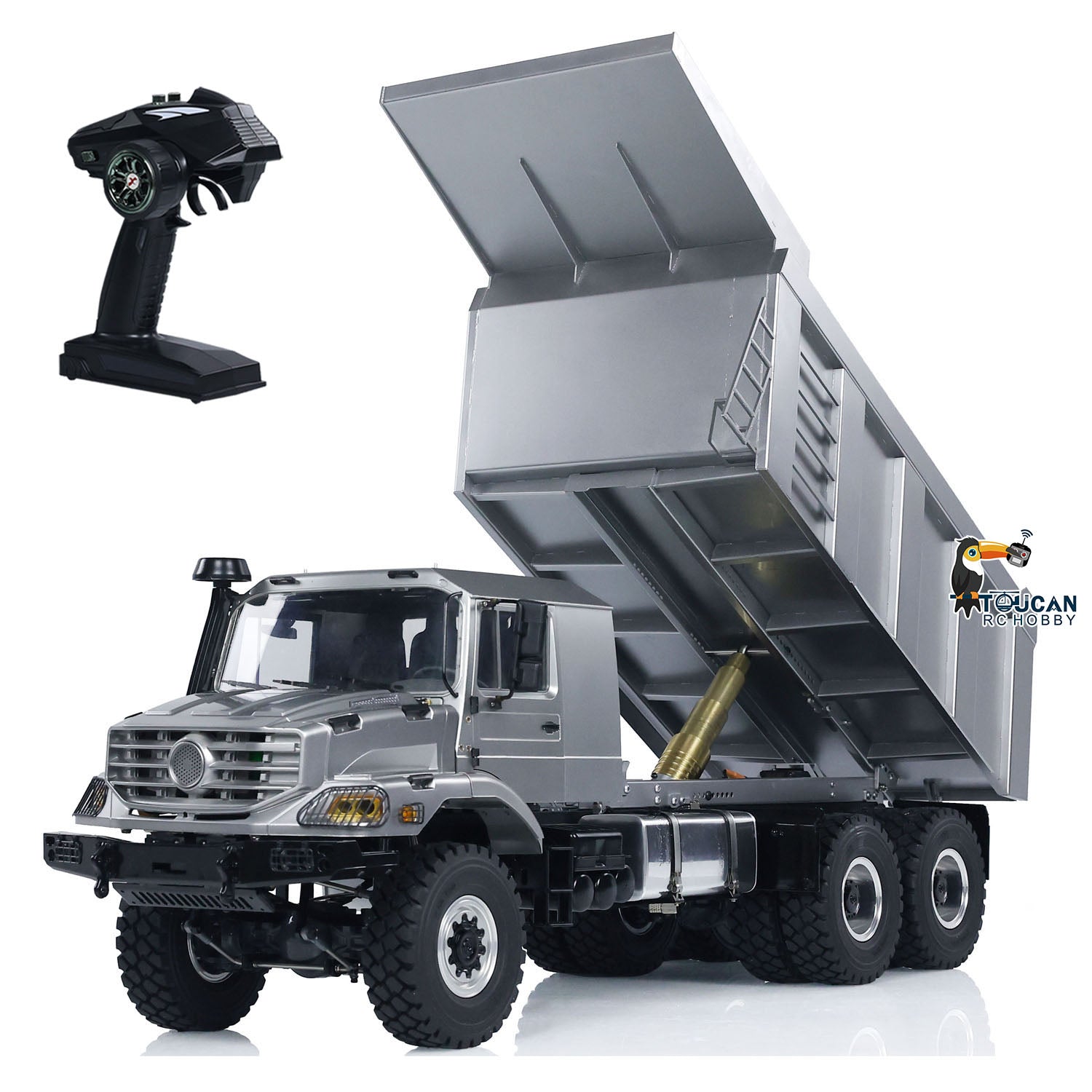 In Stock TOUCAN RC HOBBY JDModel 180 1/14 6x6 RC Hydraulic Dumper Truc