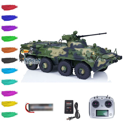 CROSSRC 1/12 RC Armored Transport Vehicle 8X8 BT8 RTR Radio Control Military Vehicle Electric Car 2-Speed Transmission