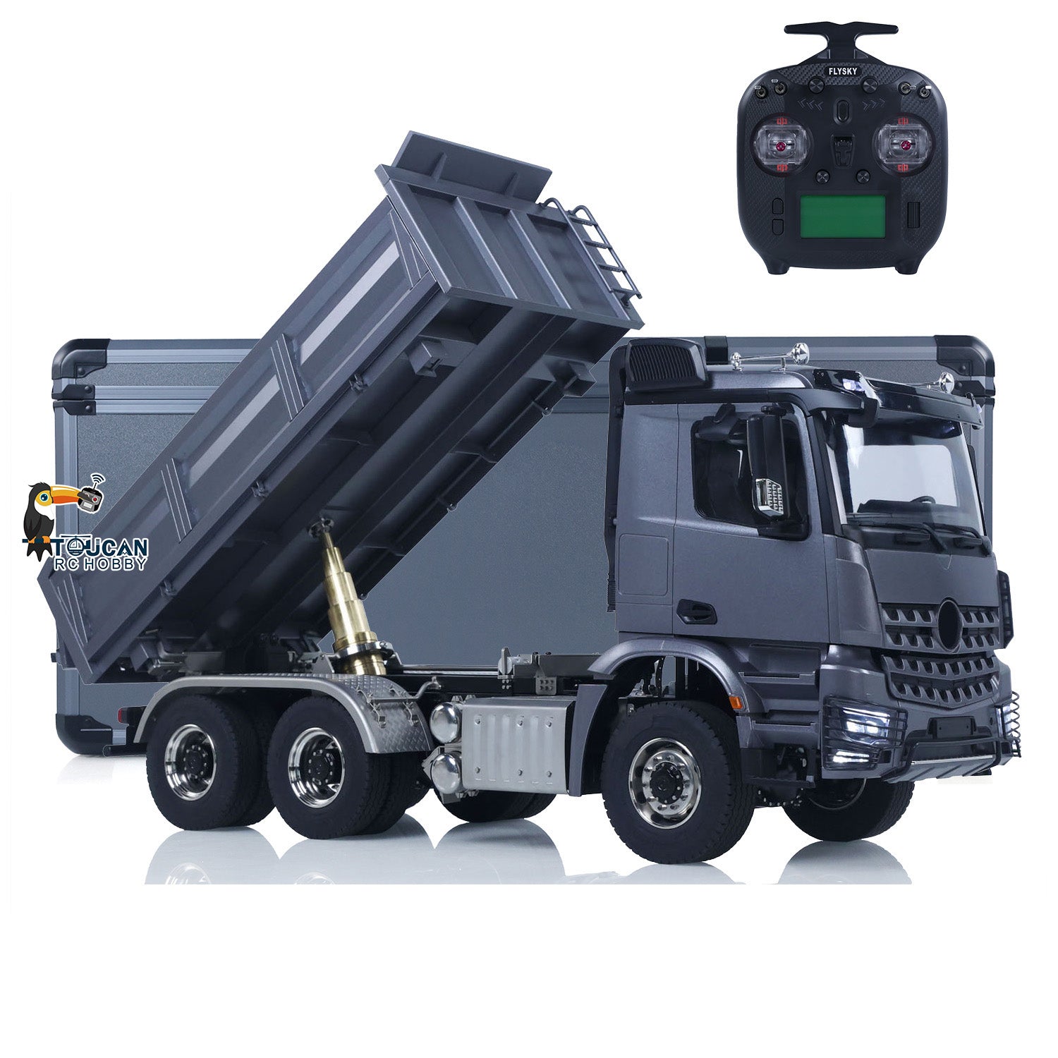 その他 Rc dump JDMODEL RC Dump 1/14 Metal Hydraulic Dumper 8*8 Truck AWD W