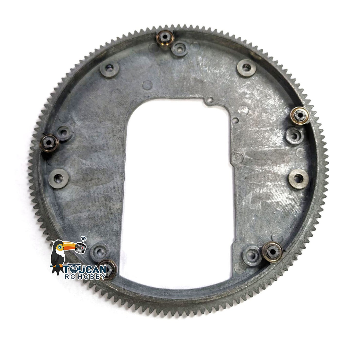 Metal 360 Degree Turret Rotation Gear for 1/16 Heng Long RC Tank Radio Control Military Vehicle T90 T72 Chinese 99A DIY Accessory