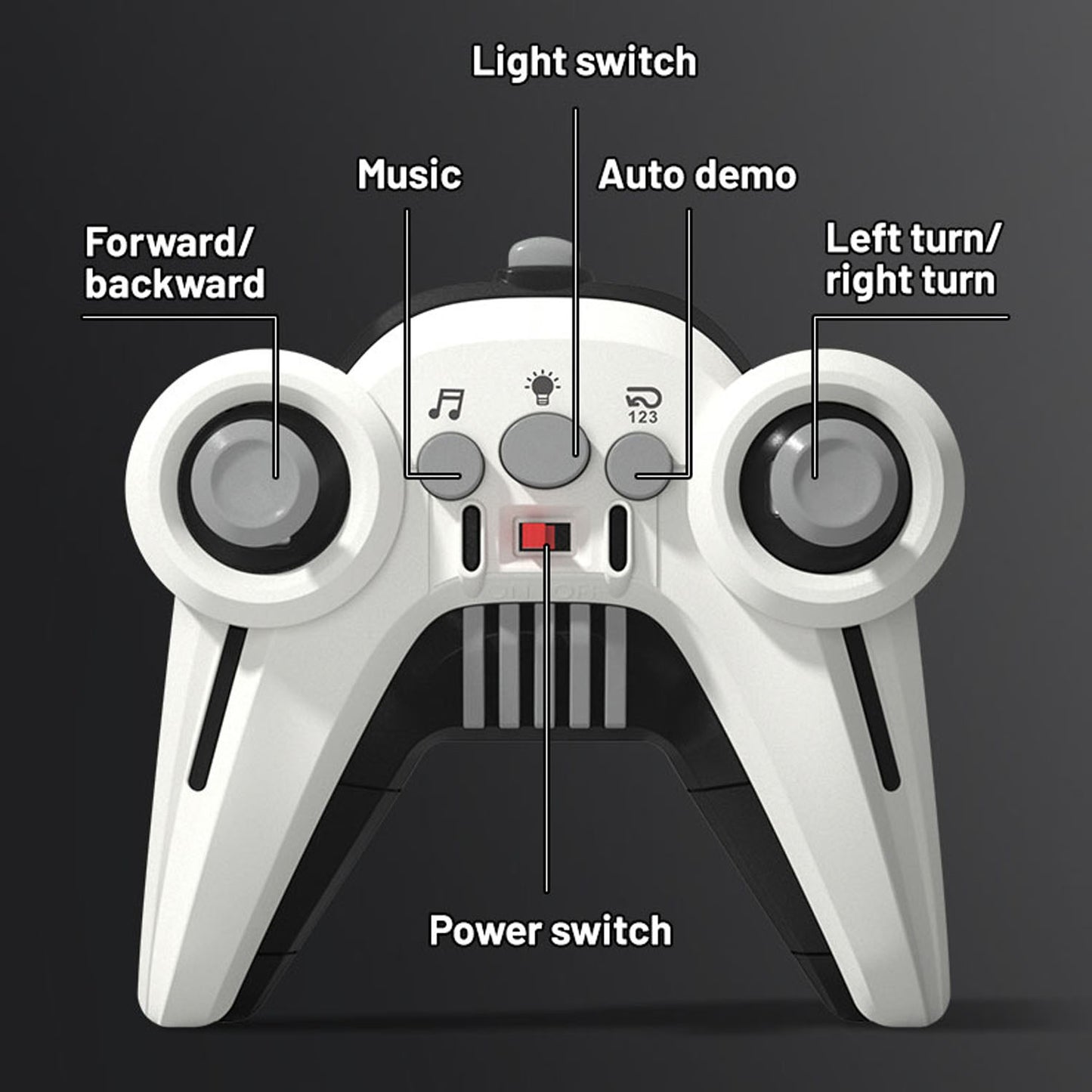 In Stock 1/14 RC 4*2 Off Road Vehicle Q202 2.4GHz Electric Remote Control Pickup Truck Alloy Shell LED Lights Sound Battery Ready to Go