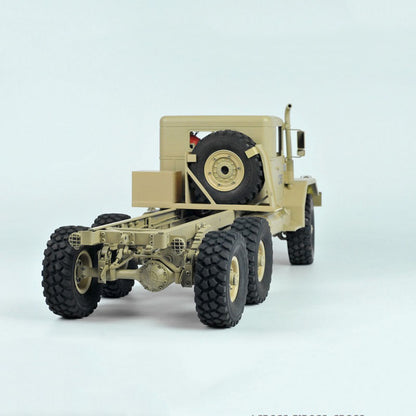 1/12 CROSSRC 6*6 Radio Control Off Road Military Emulated Truck Car Hobby Model HC6 KIT 45T Motor Light Metal Axles