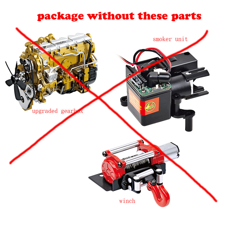 HG 1/12 6*6 RC 6x6 MRAP Vehicle P602 16CH Radio Explosion Proof Truck Outdoor Remote Control w/ Radio System ESC Motor