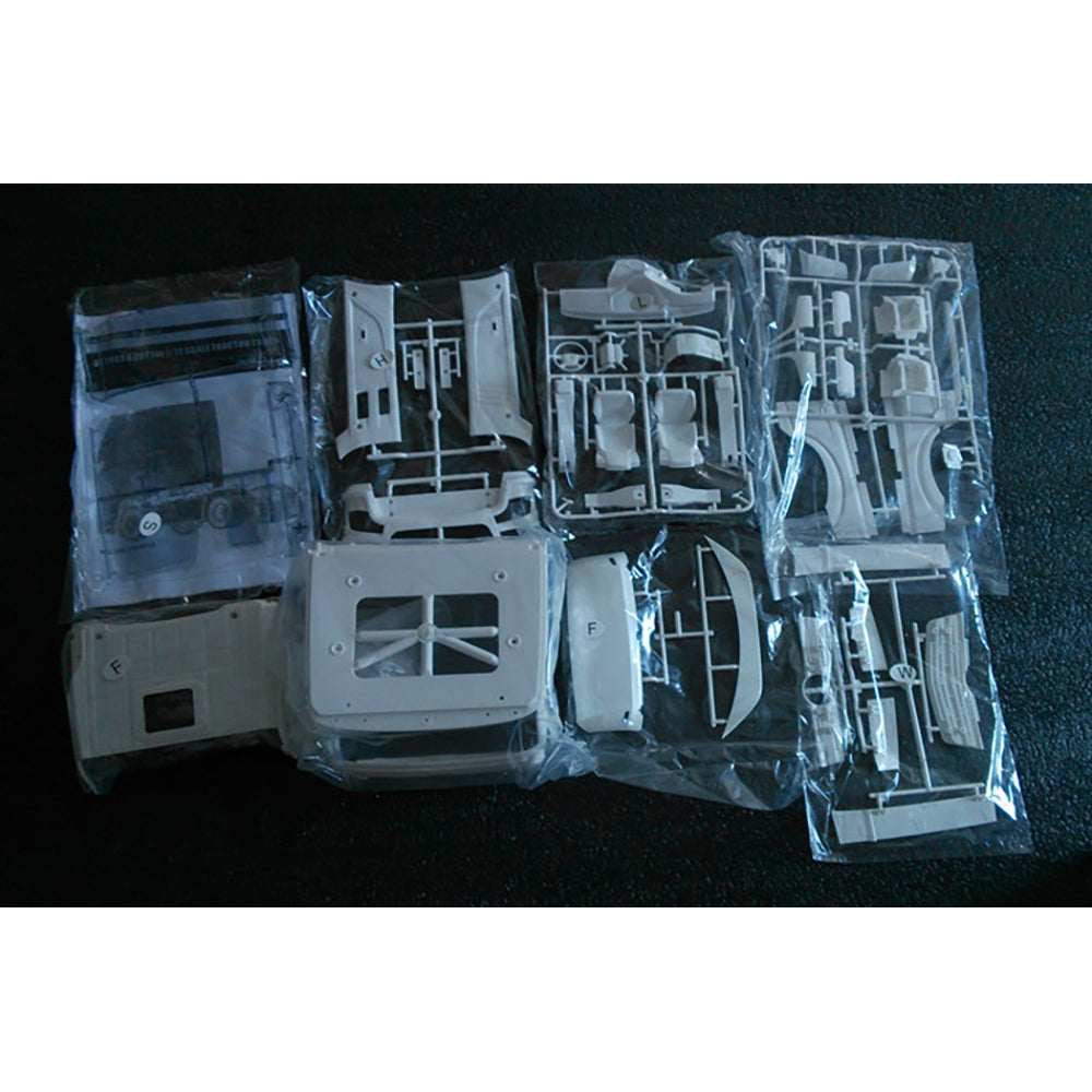 1/14 Remote Controlled 3Axles 2Axles Unassembled Car Cabin Body Shell DIY for Tractor RC Truck Electric Model Cars