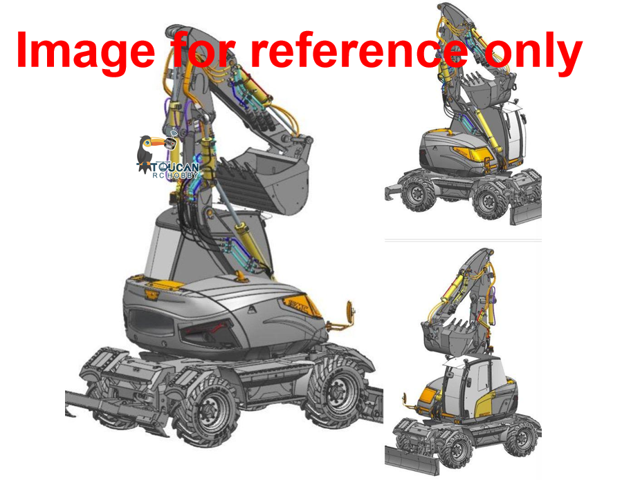 Deposit New Product Pre-order LESU 1/14 RC Excavator Hydraulic Metal Remote Control Digger 15MWR Model Radio Controlled Construction Vehicle