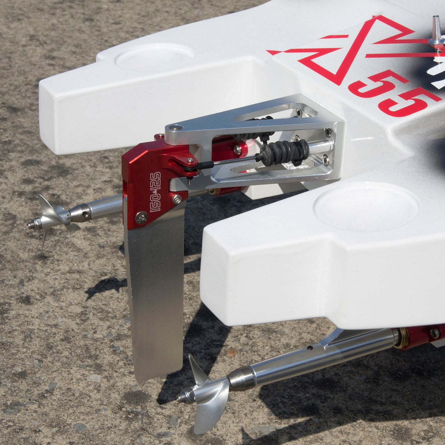 DTRC 110km/h X55 Remote Control High-speed Racing Boats Waterproof RC Ships Hobby Model Optional Versions CNC Hardware