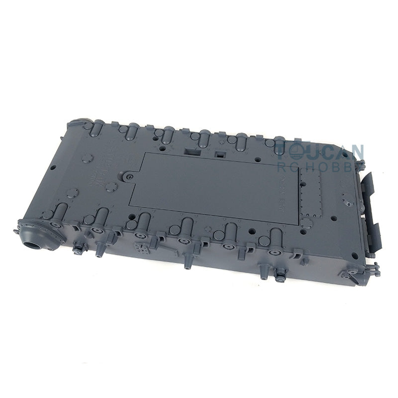 TOUCAN RC HOBBY Rear Rack Turret machine Gun Shield Plastic Accessories Pack Chassis Spare Part Decal For HL 1/16 3868 RC Tank Vehicle Model