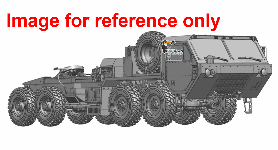 Deposit New Product Pre-order LESU RC Heavy-duty Tractor Truck M983 Hydraulic Metal Remote Control Vehicle Model