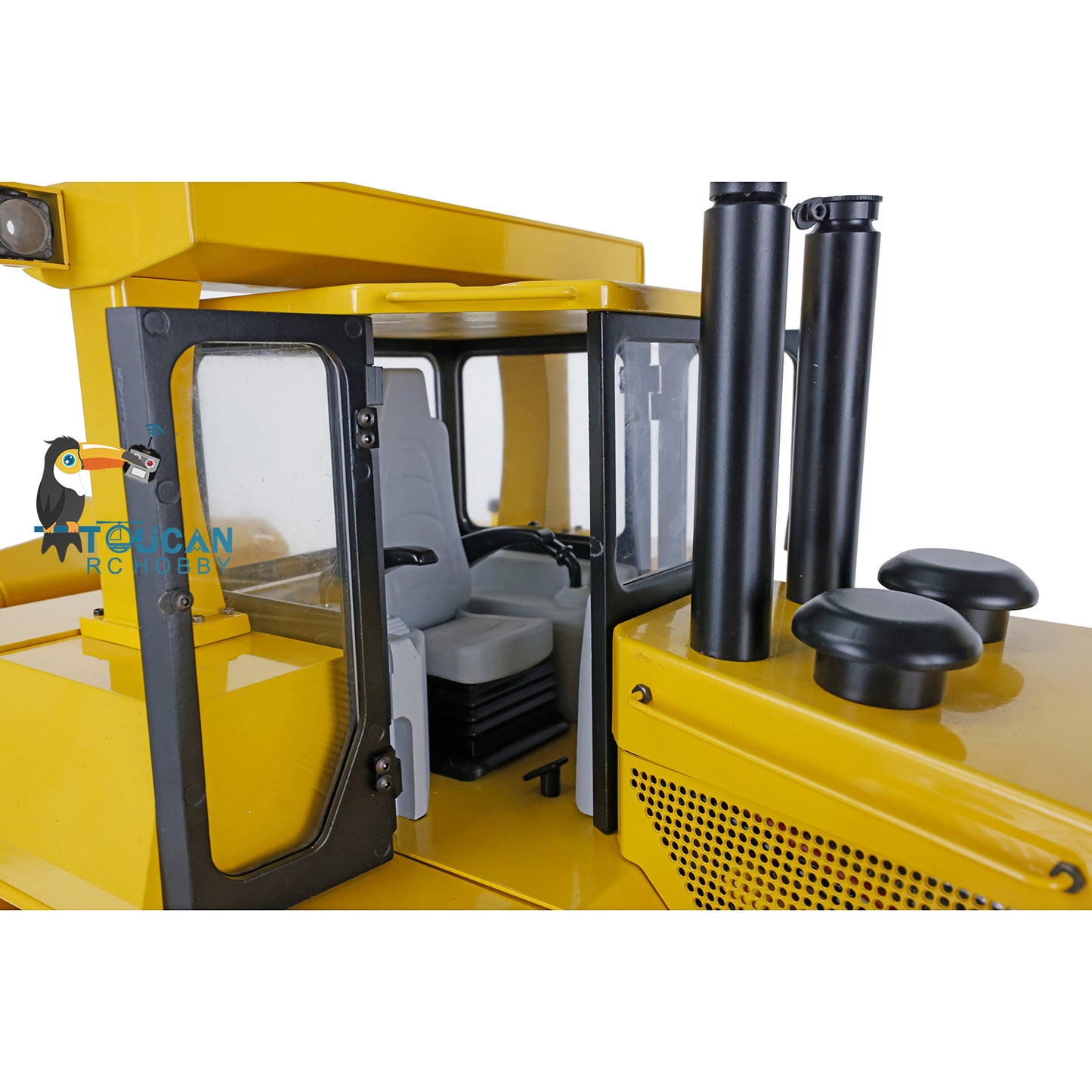 Fast Free Shipping JDModel DXR2 Metal 1/14 RC Hydraulic Bulldozer Remote Controlled Heavy-duty Dozer W/ 201 Sound System
