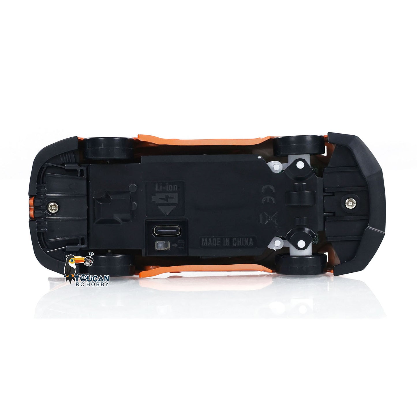 US STOCK Remote Control Mini Drift Car 1:43 Race Car Toy Radio Lights Traffic Safety Cone