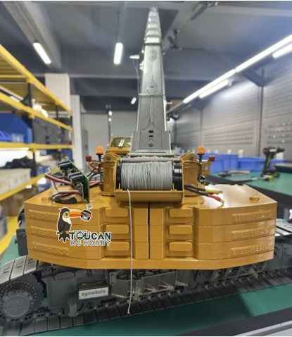 Pre-order Eyewhale New Product 1/14 All Terrain Remote Control Hydraulic Mobile Crane Truck D1220 6Axles Construction Vehicles Radio FlySky PL18EV