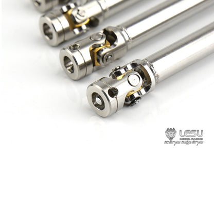 US STOCK LESU 1PC CVD Drive Shaft Metal 220-260MM Replacements Spare Parts for Tamiya RC 1/14 Scale Tractor Truck Vehicle Model