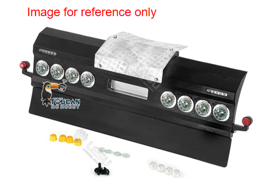 Pre-order New Product LESU 1/14 Tail Beam Rear Wing Lights for RC Truck 770S R620 R470 Remoted Controlled Car DIY Parts