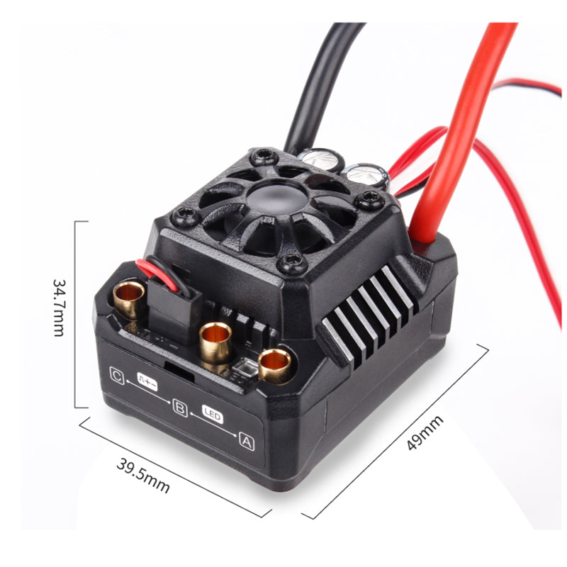 Hobbywing EZRUN MAX10 120A SCT ESC 60A Brushless Waterproof 1/10 RC Car Model