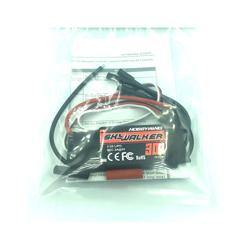 TOUCAN RC HOBBY Hobbywing Skywalker Brushless ESC Electronic Speed Control 40A 30A 5V Electronic Fittings Model DIY Spare Parts Accessories