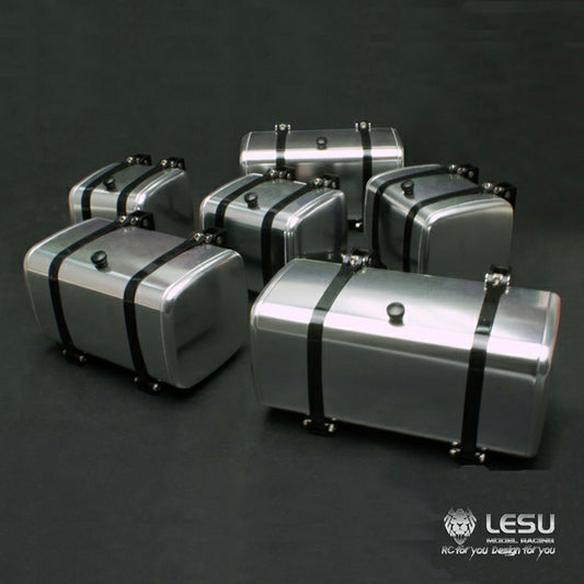 LESU Simulated Metal 1/14 Spare Part Hydraulic Oil Tank Suitable for Tamiya 1/16 RC Tractor Car DIY Cars Optional Sizes