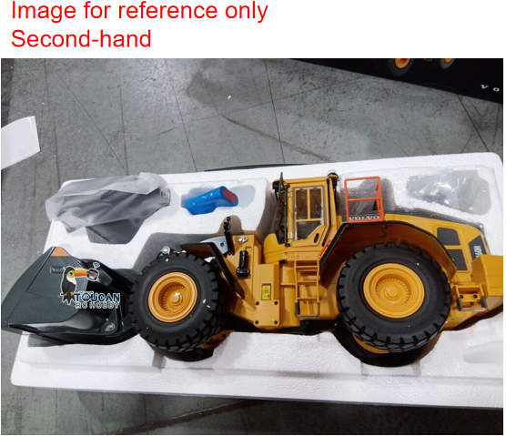 Second Hand US Stock L260H Loader 1/16 Double Eagle E592 RC Loader Remote Control Car Light Sound