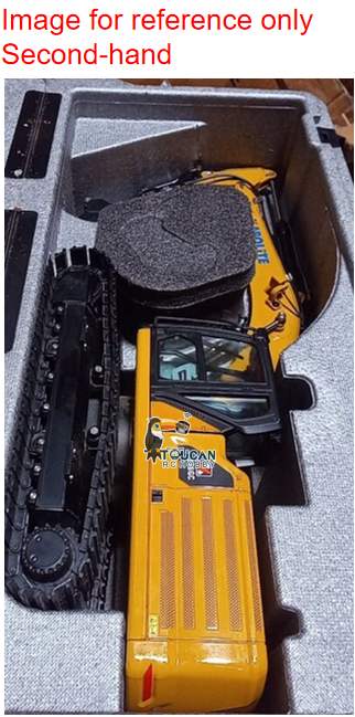 Second Hand US Stock KABO 1/18 RC Hydraulic Excavator K961-100S Motor ESC Servos Light Set ST8 Remote Controller Battery Manual Quick-Release Ripper Breaker Grapple