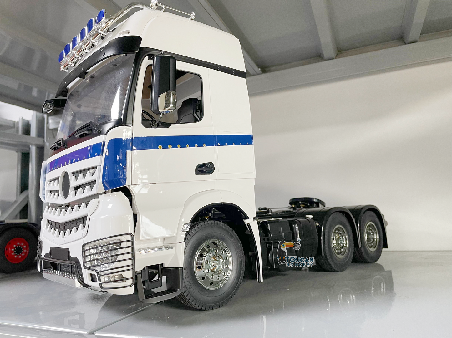 Second-Hand Painted Assembled TAMIYA 1/14 3363 56352 6x4 RC Tractor Truck Remote Controlled