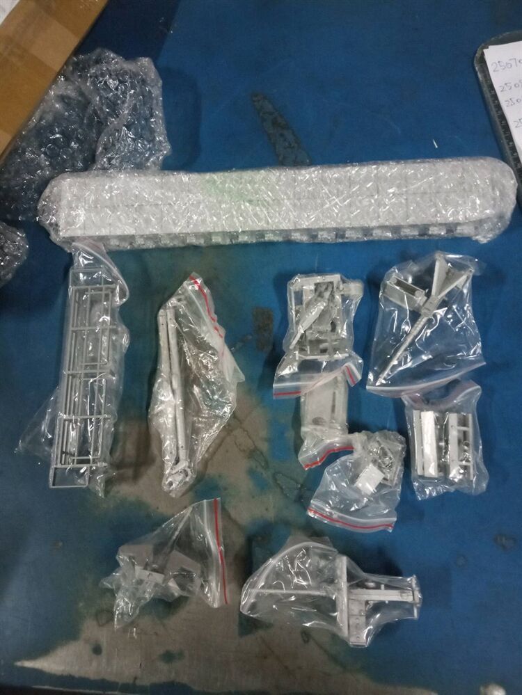 Second Hand US STOCK Metal M1A2 Abrams TUSKI RC Tank Upgrade Part for Henglong 1/16 Plastic 3918 Tank