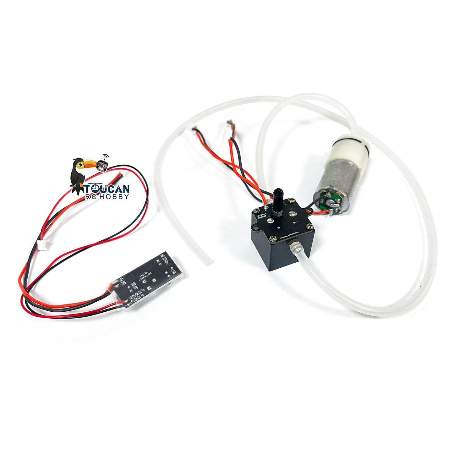 Open Fire Smoke Flash Spare Parts for 1/16 RC Henglong TK16 MainBoard Remote Controlled DIY RTR Ready-To-Run Tank Model