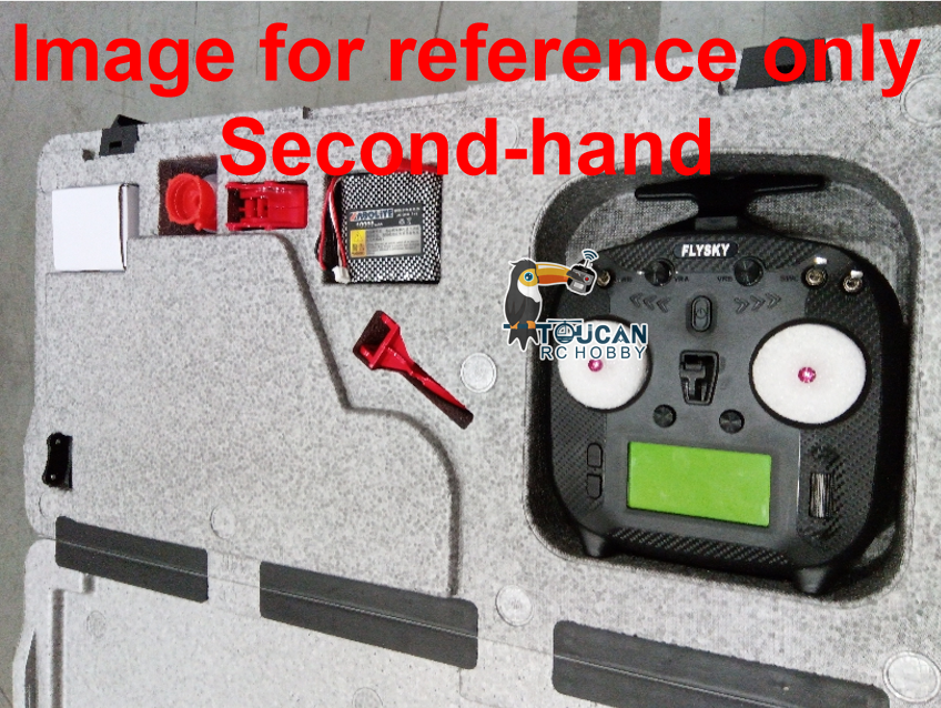 Fast Free Shipping Second Hand US Stock Kabolite K961 100S PRO 1/18 RC Hydraulic Excavator RTR Remote Control Digger Flysky ST8 Radio 2S Battery Electric Claw Hammer