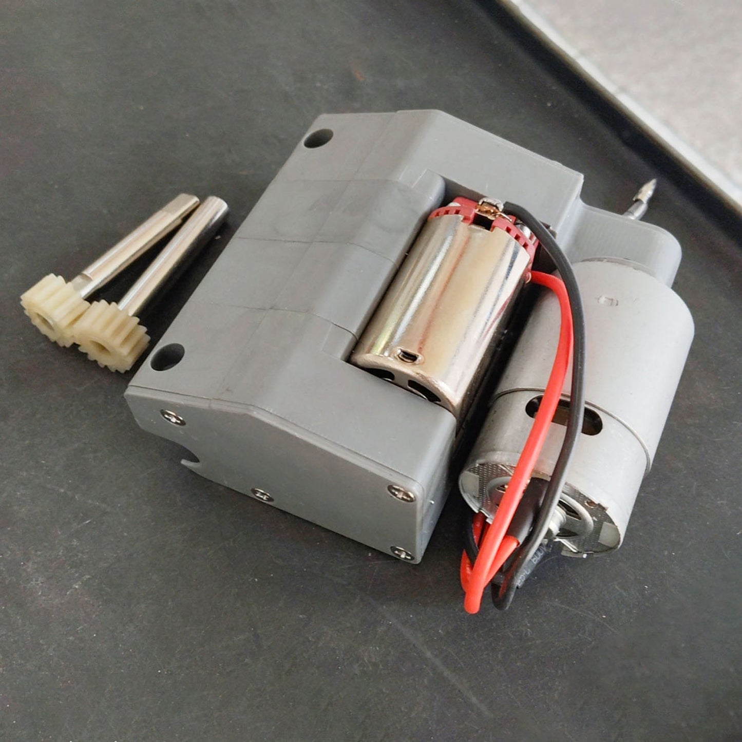 1/16 Henglong H60/65MM L49MM Plastic Gearbox 1/39 or 1/48 Gear Ratio Suitable for 6.0S 6.1S 7.0 7.1 Main Board RC Tank