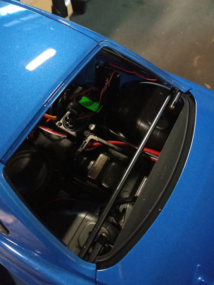 Second Hand US STOCK Capo 1/8 4WD High-speed RC Racing Car R34 Metal 4x4 RTR Drift Cars Sound Smoking